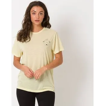 Pánské tričko Tričko Animal TIME FLIES Merangue Yellow velikost 06