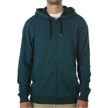 Pánské oblečení Mikina Hurley DRI-FIT ZIP FLEECE Teal velikost M