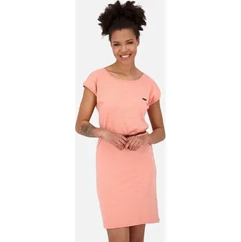 Dámské šaty šaty Alife and Kickin ELLIAK B Peach Melange velikost XS