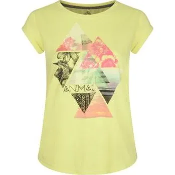 Pánské tričko Tričko Animal SNAPS Sunshine Green Marl velikost 08