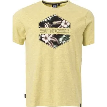 Tričko Animal LAMARY Canary Yellow Marl velikost XXL