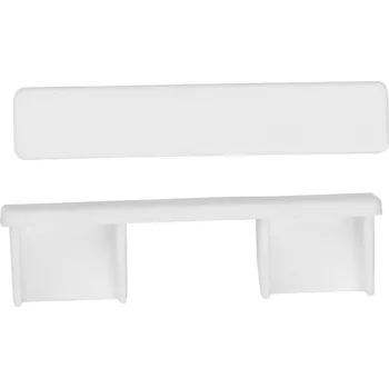 Dekodum Koncovka hliníkové stropní lišty SLIM 2v1 - 2 kusy