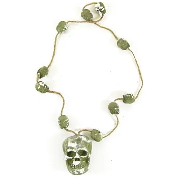 Náhrdelník Náhrdelník Lebka na Halloween Party Ples