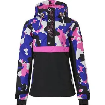 Chlapecká bunda Bunda Rehall FRIDA JR Camo Pink velikost 176