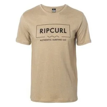 Pánské tričko Tričko Rip Curl BROKEN ANGLE TEE Lead Gray velikost L