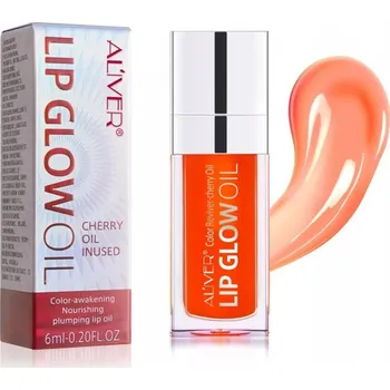 Lesk na rty Aliver Lip Glow Oil Raspberry RAS01 - voděodolný lesk na rty
