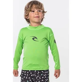 Pánské tričko Lykra Rip Curl GROM CORPO S/SL UV TEE Lime velikost 6