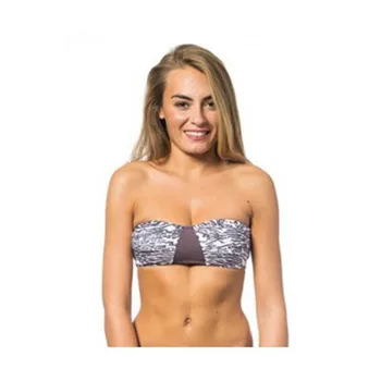 Dámské plavky Plavky Rip Curl DEL MARE BANDEAU Optical White velikost L