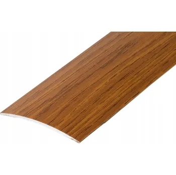 přechodová lišta Prahová lišta lepená hliníková 100c DUB RUSTIKÁLNÍ dilatační lišta 6cm