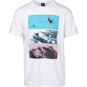 Pánské tričko Tričko Rip Curl GOOD DAY / BAD DAY SS TEE Optical White velikost S