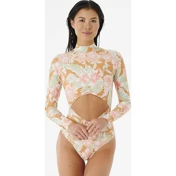 Dámské plavky Plavky Rip Curl ALWAYS SUMMER SURFSUIT Gold velikost M