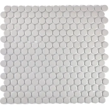 Obraz Mozaika WzorcowniaStudio 31,5 x 29,4 cm – odstíny šedé a stříbrné