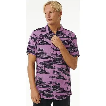 Košile Rip Curl PARTY PACK S/S SHIRT Dusty Purple velikost XL