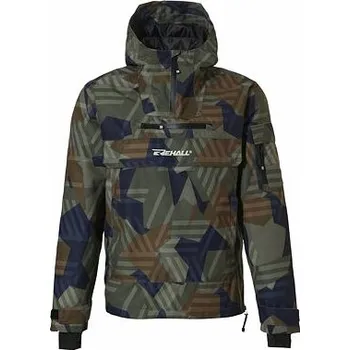 Pánská casual bunda Bunda Rehall ARTOIS-R Camo Navy velikost M