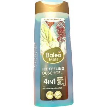 Koupelová kosmetika Balea MEN Gel 4v1 na tělo, obličej a vlasy s mentolem 300 ml