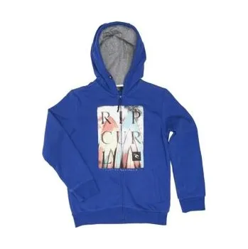 Dětská móda Mikina Rip Curl FIXED HODED ZIP FLEECE Mazarine Blue velikost 14