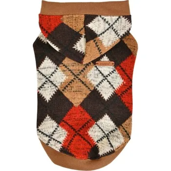 Obleček pro psa Svetr pro psa Jolly Puppia hnědý - velikost: M