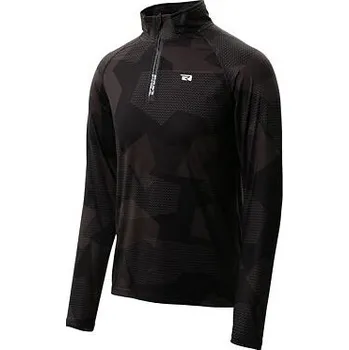 Pánská mikina Mikina Rehall CRACKER Camo Black velikost M