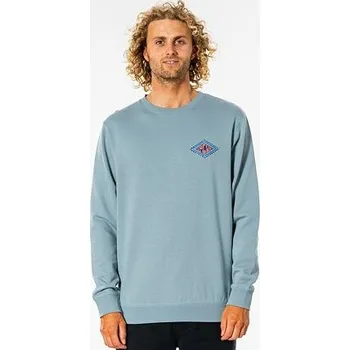 Pánská mikina Mikina Rip Curl SWC DIAMOND CREW Mineral Green velikost XXL