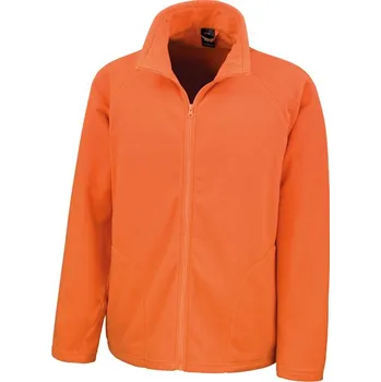 Pánská mikina Fleecová Mikina Micron Fleece bez kapuce , oranžová, vel. 3XL