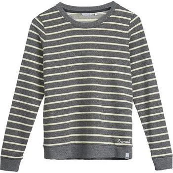 Pánská mikina Mikina Animal STRIPES India Ink Blue Marl velikost 08