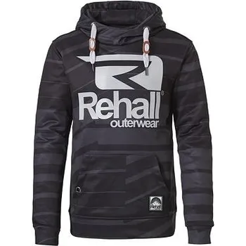 Chlapecká mikina Mikina Rehall EDDY JR Slants Black velikost 128