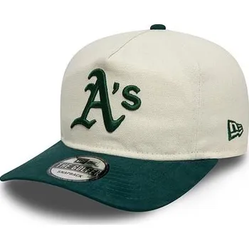 Kšiltovka Kšiltovka New Era GOLFER MLB OAKLAND ATHLETICS Ivory / Dark Green velikost O/S