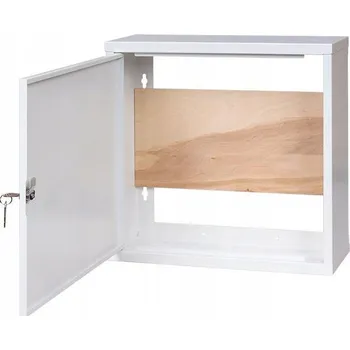 Příslušenství pro čtečku elektronické knihy Kovová skříň TPR-4 nástěnná 400x400x140 mm RTV SAT LAN bílá Laco