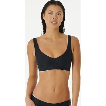Dámská móda Plavky Rip Curl MIRAGE REVO CROP Black velikost M