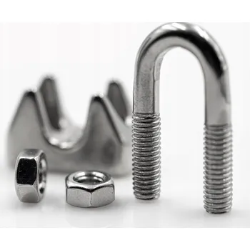 Lany Šroubová objímka na lano, třmenová, BCA 10 mm