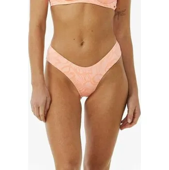 Dámská móda Plavky Rip Curl SUN CHASER CHEEKY PANT Coral velikost S
