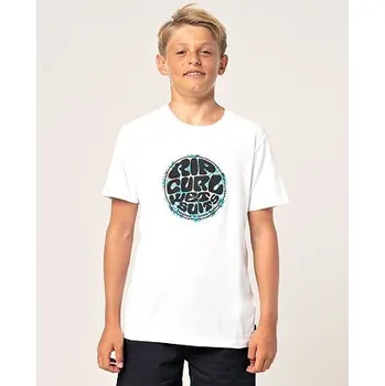 Pánské tričko Tričko Rip Curl FILGREE WETTY SS TEE White velikost 16