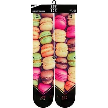Dámské ponožky Ponožky LUFSOX LUF SOX Classics Macaroo velikost M