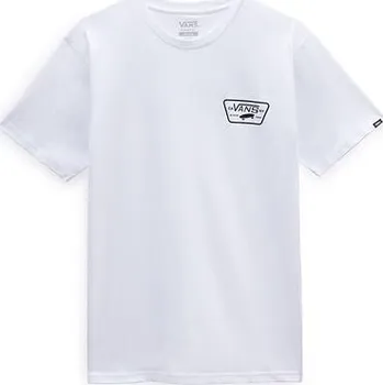 Tričko Vans FULL PATCH BACK SS TEE White/Black velikost L