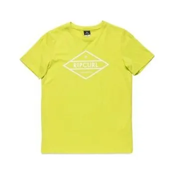Pánské tričko Tričko Rip Curl CORPO SS TEE Lime velikost 16