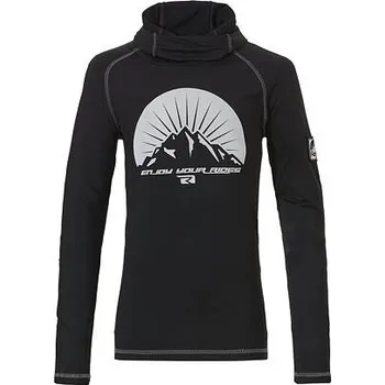 Chlapecká mikina Mikina Rehall JACKEY JR Black velikost 176