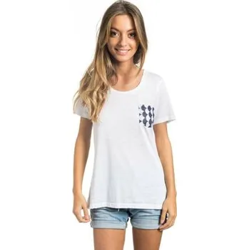 Pánské tričko Tričko Rip Curl YOOKO TEE Optical White velikost M