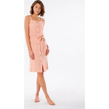 Dámské šaty šaty Rip Curl TALLOWS SPOT MIDI Coral velikost M