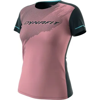 Pánská móda Triko Dynafit Alpine 2 S/S Tee W mokarosa 2025 Barva: starorůžová / modrá, Velikost: L