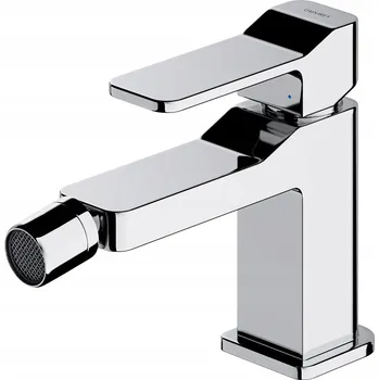 Bidetová baterie Omnires Slide stříbrná