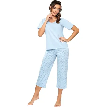 Dámské noční prádlo Dámské pyžamo DONNA SKY 3/4 modrá XL 0
