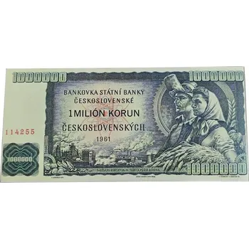 Čokoláda Čokoláda Bankovka 40g - 1.000.000 KČS