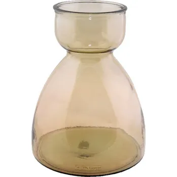 Váza Váza SENNA, 34cm|10,5L, lahvově hnědá|kouřová|Vidrios San Miguel|Recycled Glass