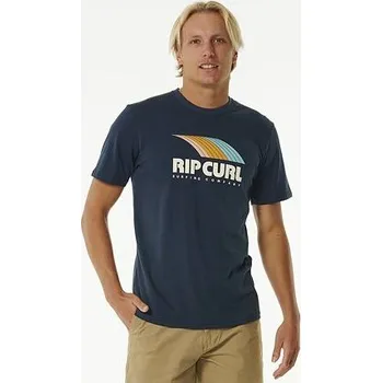 Pánské tričko Tričko Rip Curl SURF REVIVAL CRUISE TEE Dark Navy velikost XL