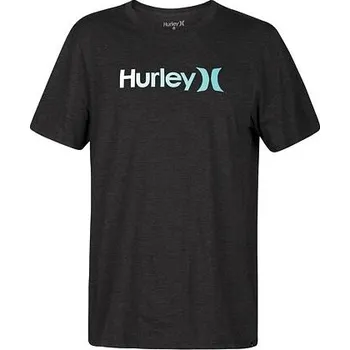 Tričko Hurley PRM O&O GRADIENT TEE SS Black Heather velikost XL