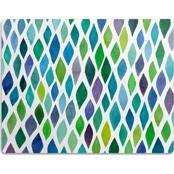 Miska pro psa Podložka pod misku pro psa, barevná, 60x40 cm