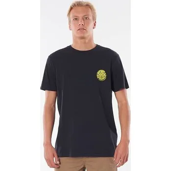 Tričko Rip Curl WETTIE LOGO TEE Washed Black velikost XL