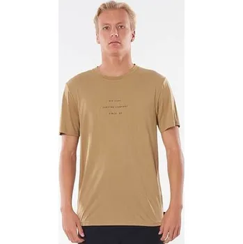 Pánské tričko Tričko Rip Curl BLACKLIST TEE Dark Khaki velikost XXL