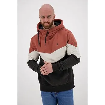 Pánská mikina Mikina Alife and Kickin JASPERAK Chestnut velikost 3XL