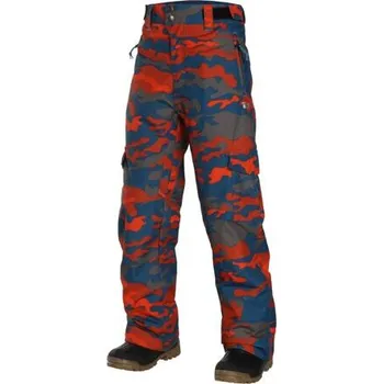 Chlapecké kalhoty Kalhoty Rehall RIDER-R-JR. AOP camo legion blue velikost 164